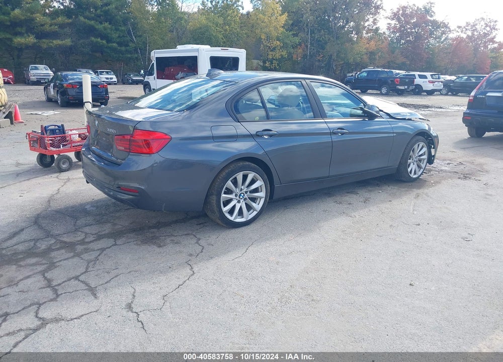 2018 BMW 320I XDRIVE VIN: WBA8A3C50JA498864
