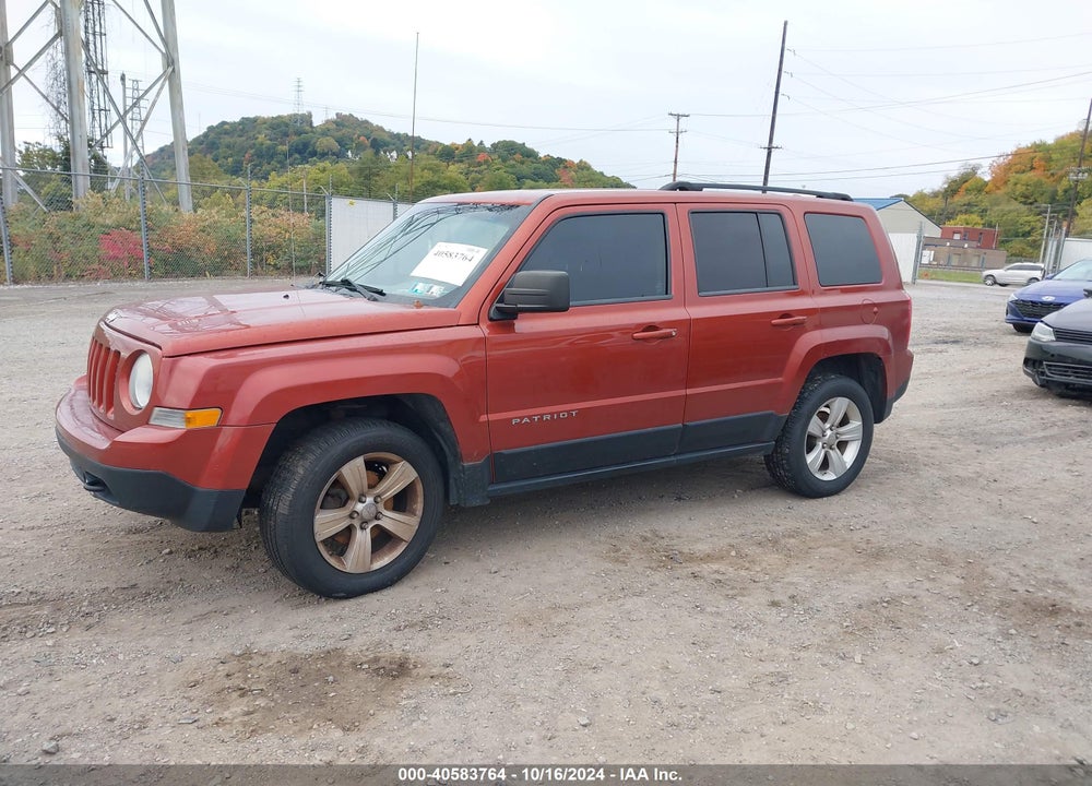 2012 JEEP PATRIOT SPORT VIN: 1C4NJRBB2CD587854
