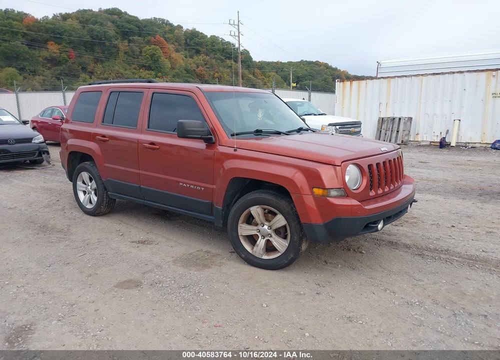 2012 JEEP PATRIOT SPORT VIN: 1C4NJRBB2CD587854