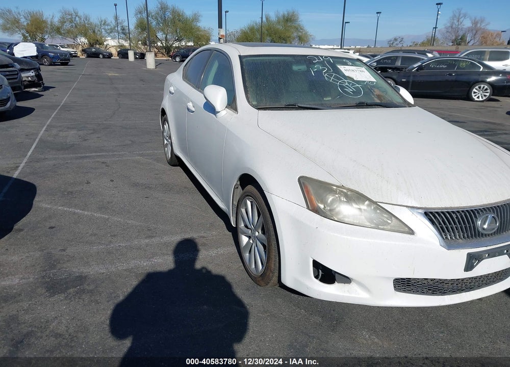 2009 LEXUS IS 250 VIN: JTHBK262295103412