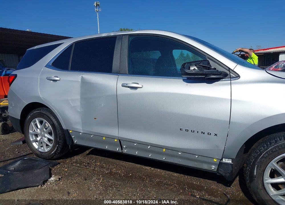 2022 CHEVROLET EQUINOX FWD LT VIN: 3GNAXKEV8NL223727