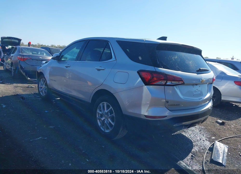 2022 CHEVROLET EQUINOX FWD LT VIN: 3GNAXKEV8NL223727