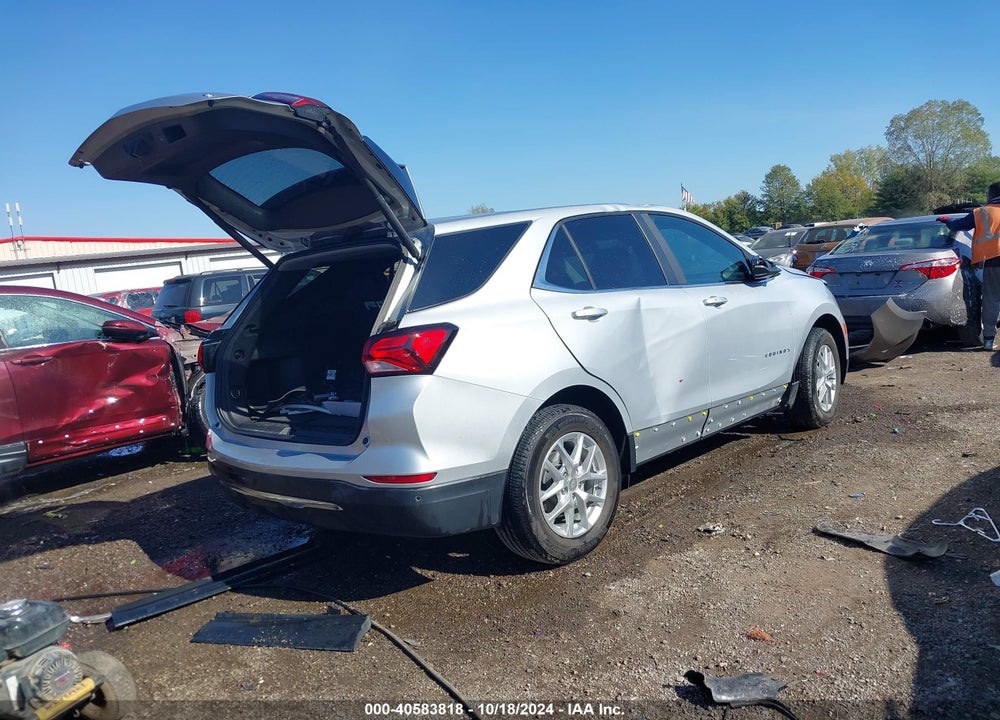 2022 CHEVROLET EQUINOX FWD LT VIN: 3GNAXKEV8NL223727
