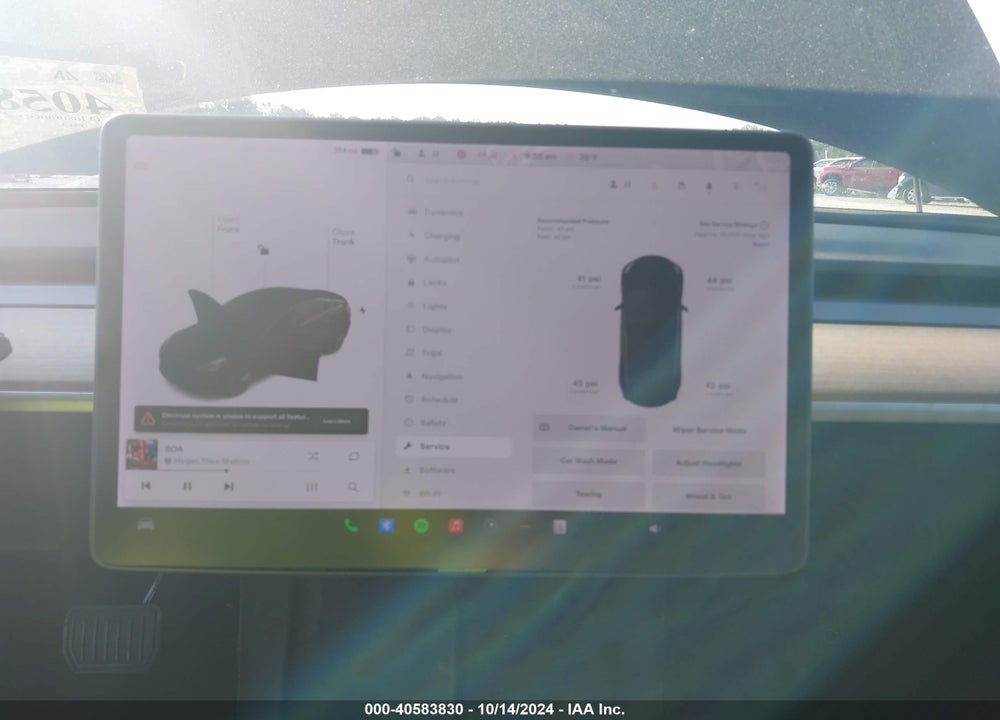 2021 TESLA MODEL 3 STANDARD RANGE PLUS REAR-WHEEL DRIVE VIN: 5YJ3E1EA0MF853950