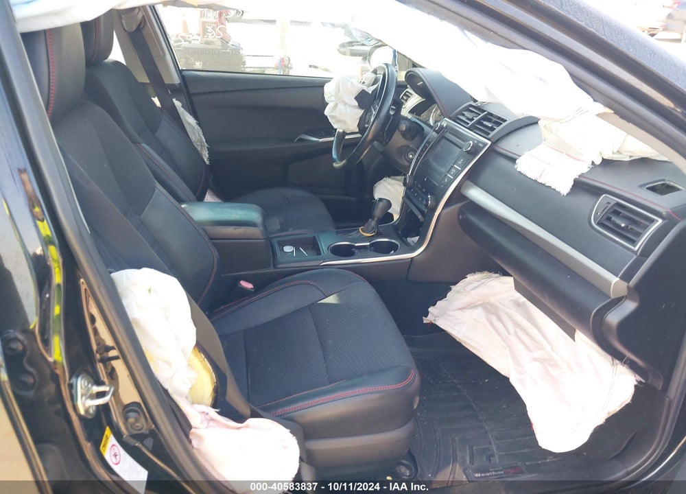 2016 TOYOTA CAMRY SE VIN: 4T1BF1FK3GU237179