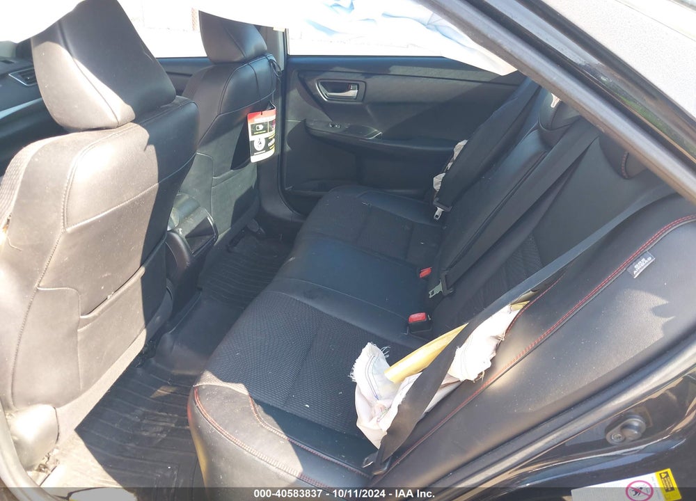 2016 TOYOTA CAMRY SE VIN: 4T1BF1FK3GU237179