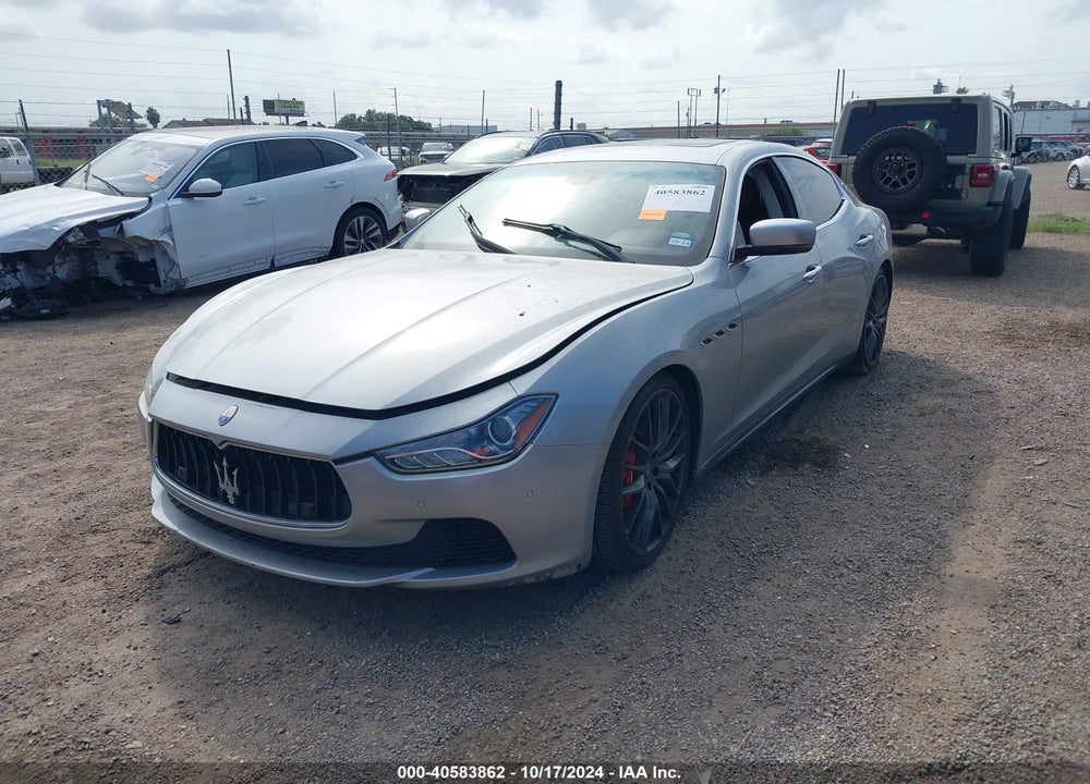2015 MASERATI GHIBLI S Q4 VIN: ZAM57RTA4F1143090
