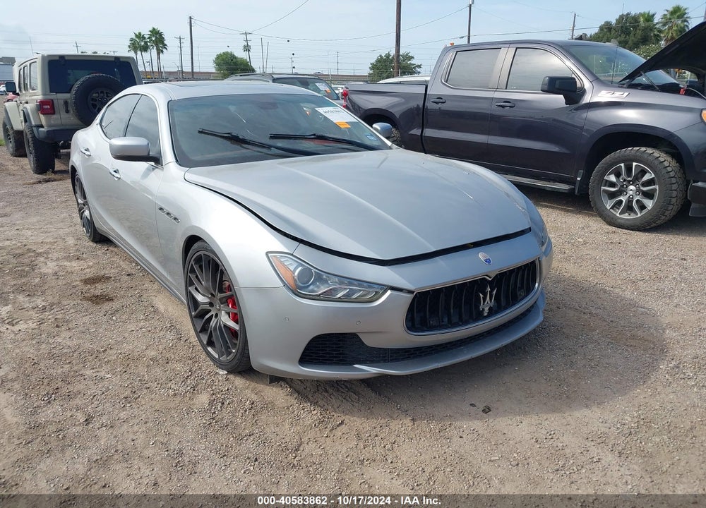 2015 MASERATI GHIBLI S Q4 VIN: ZAM57RTA4F1143090