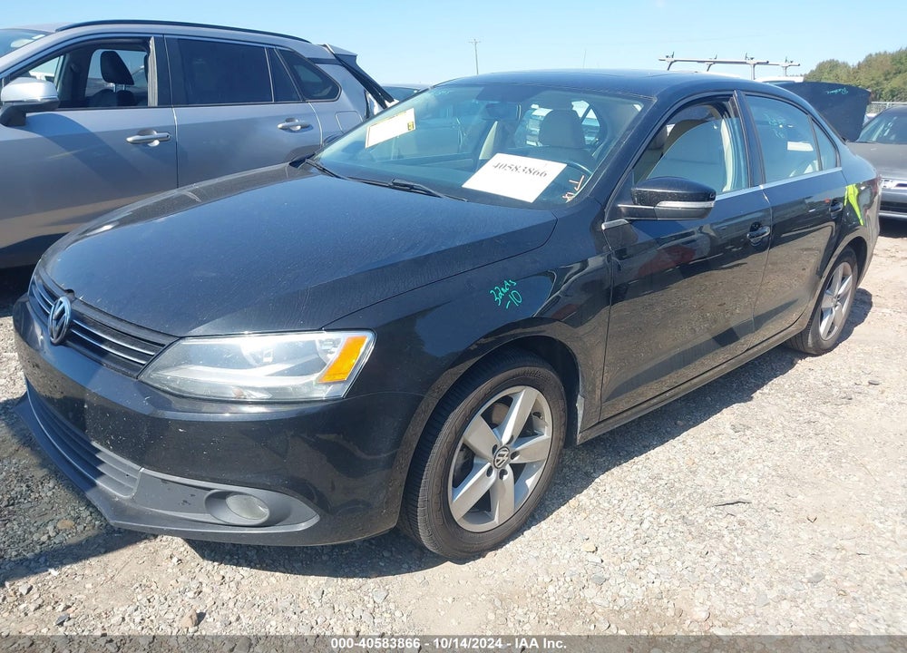 2012 VOLKSWAGEN JETTA 2.0L TDI VIN: 3VWLL7AJ5CM368869