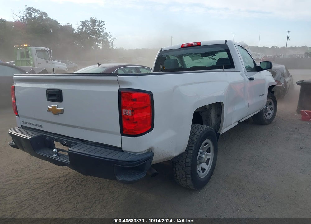 2018 CHEVROLET SILVERADO 1500 WT VIN: 1GCNCNEH8JZ285987
