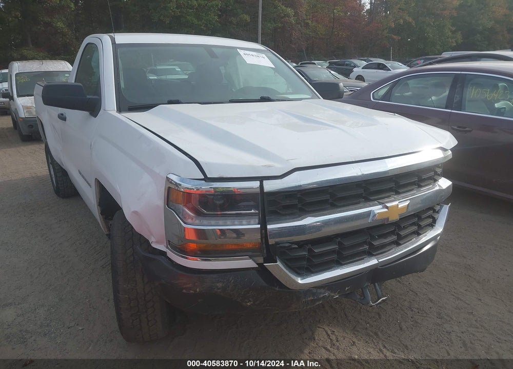 2018 CHEVROLET SILVERADO 1500 WT VIN: 1GCNCNEH8JZ285987