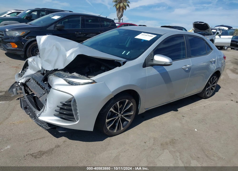 2018 TOYOTA COROLLA SE VIN: 2T1BURHE0JC111916