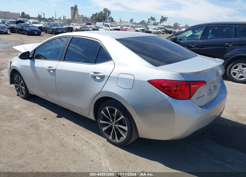 2018 TOYOTA COROLLA SE VIN: 2T1BURHE0JC111916