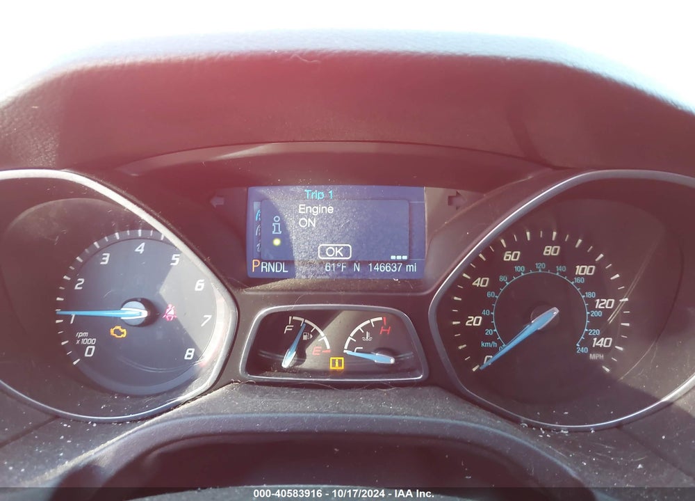 2013 FORD FOCUS SE VIN: 1FADP3F24DL373351
