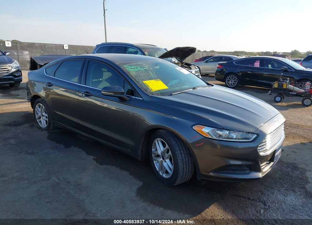 2016 FORD FUSION SE VIN: 3FA6P0H76GR354791