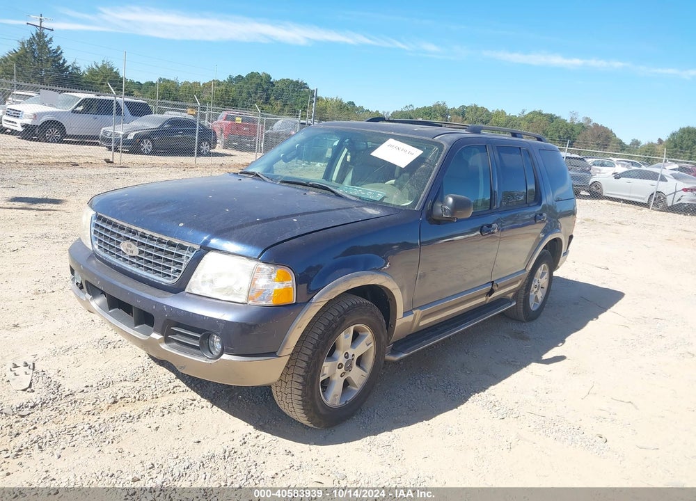 2003 FORD EXPLORER EDDIE BAUER VIN: 1FMZU64W53UC52462