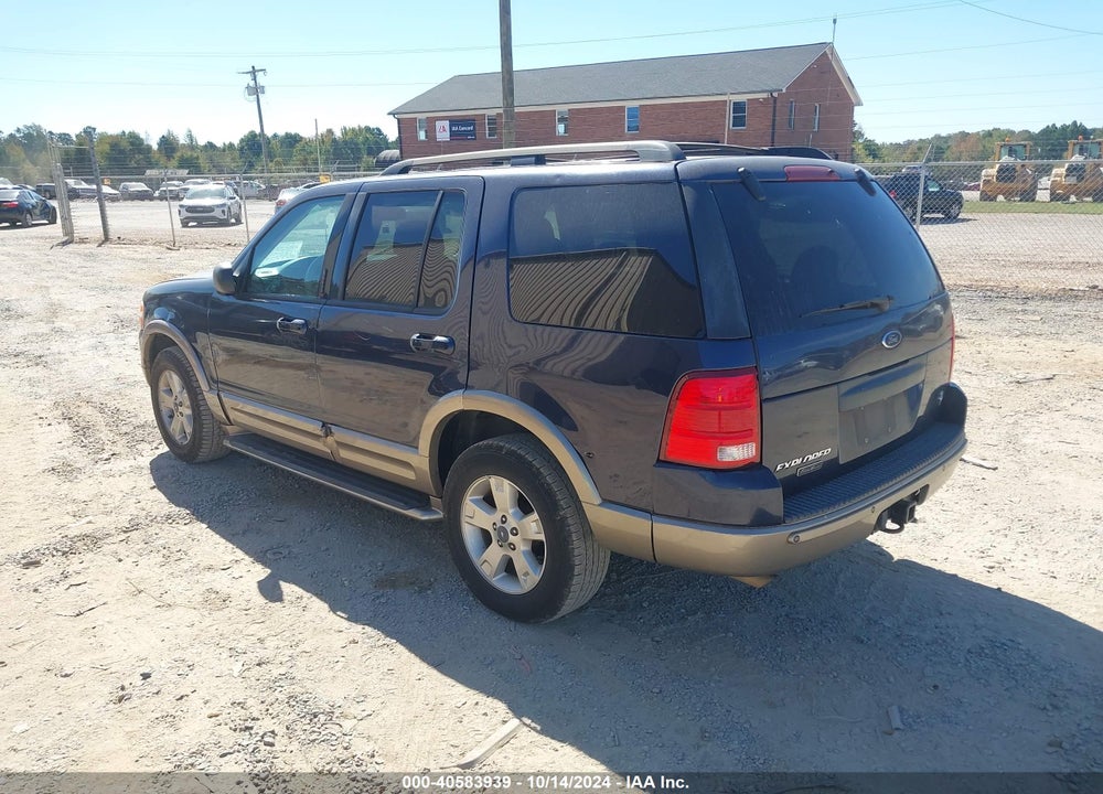 2003 FORD EXPLORER EDDIE BAUER VIN: 1FMZU64W53UC52462