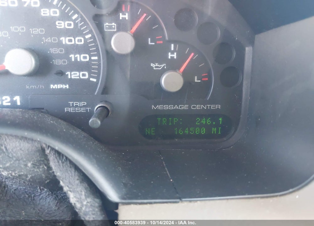 2003 FORD EXPLORER EDDIE BAUER VIN: 1FMZU64W53UC52462