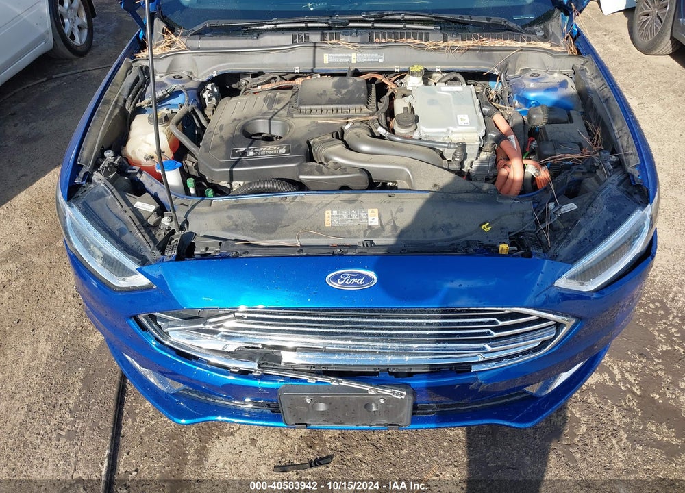 2017 FORD FUSION ENERGI SE LUXURY VIN: 3FA6P0PUXHR148723