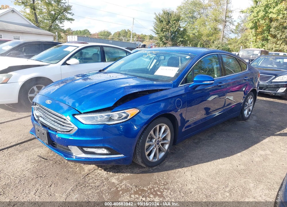 2017 FORD FUSION ENERGI SE LUXURY VIN: 3FA6P0PUXHR148723