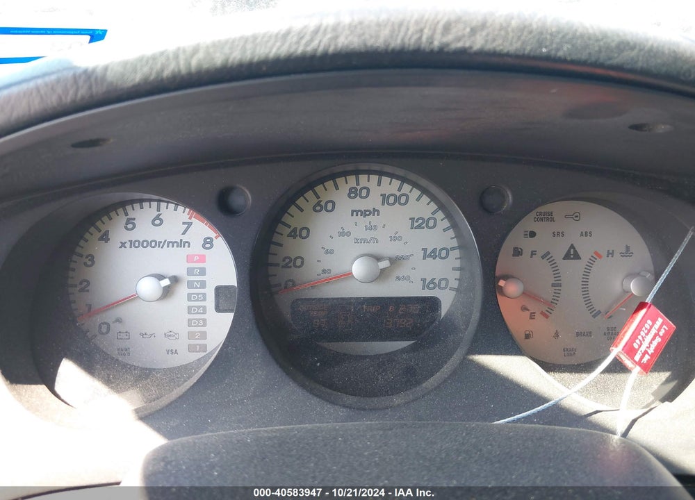 2002 ACURA TL 3.2 TYPE S VIN: 19UUA56802A013029