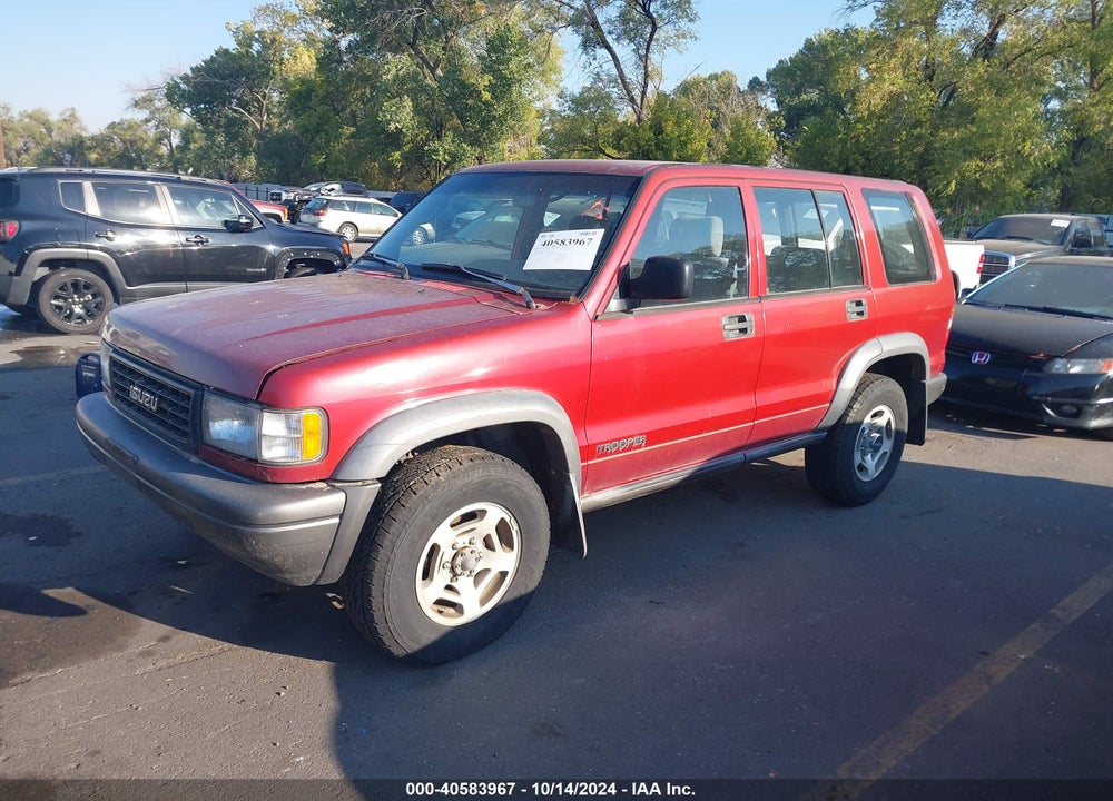 1996 ISUZU TROOPER S/SE/LS/LIMITED VIN: JACDJ58V6T7917224