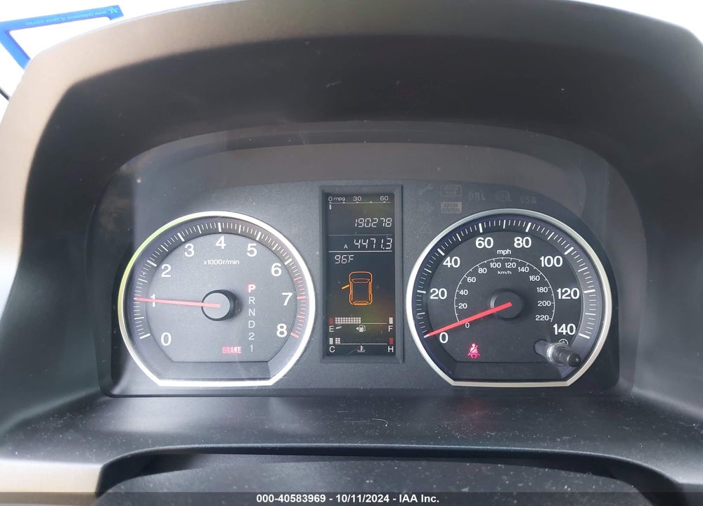 2008 HONDA CR-V EX-L VIN: JHLRE38718C032061