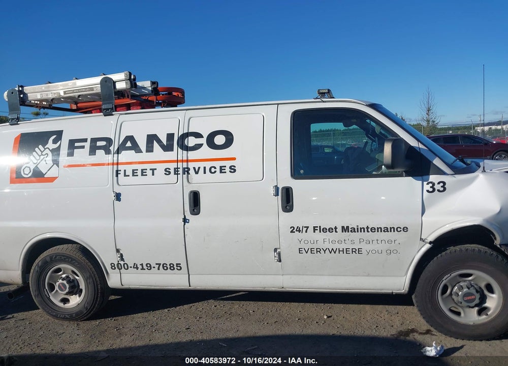 2021 GMC SAVANA CARGO RWD 2500 REGULAR WHEELBASE WORK VAN VIN: 1GTW7AF70M1202109