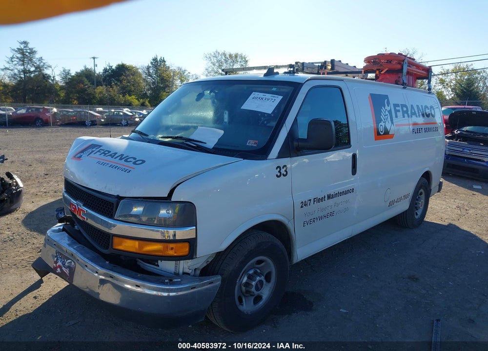 2021 GMC SAVANA CARGO RWD 2500 REGULAR WHEELBASE WORK VAN VIN: 1GTW7AF70M1202109