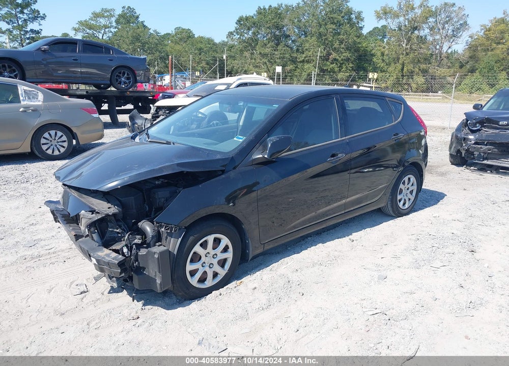 2013 HYUNDAI ACCENT GS VIN: KMHCT5AE3DU132515