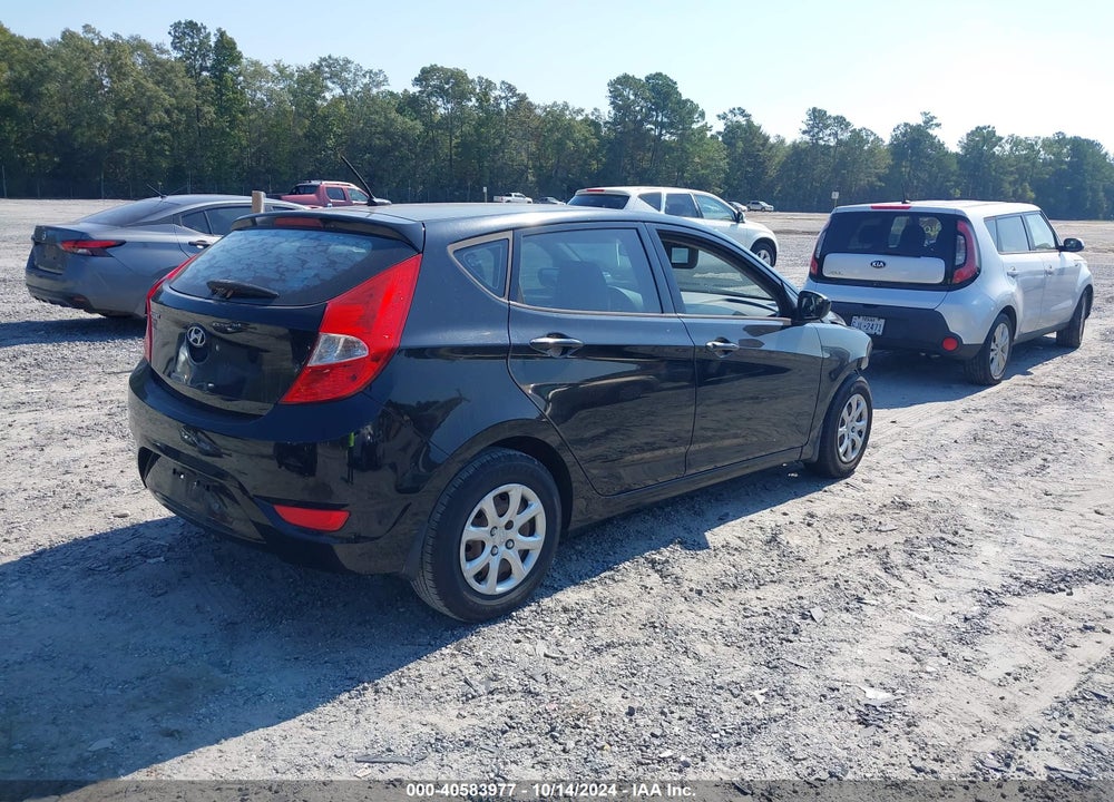 2013 HYUNDAI ACCENT GS VIN: KMHCT5AE3DU132515