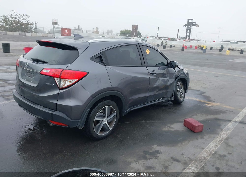 2022 HONDA HR-V AWD EX VIN: 3CZRU6H55NM762110
