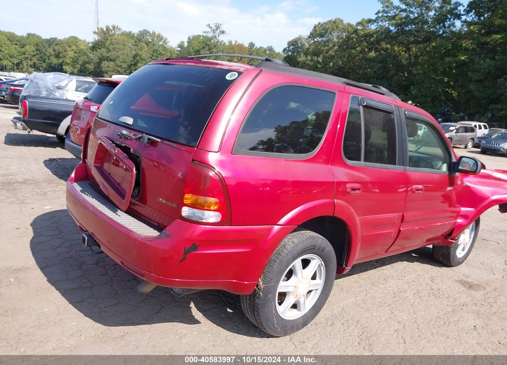 2002 OLDSMOBILE BRAVADA VIN: 1GHDT13S222101182