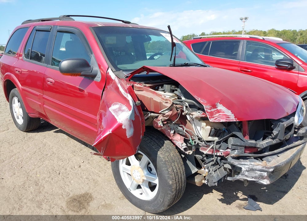 2002 OLDSMOBILE BRAVADA VIN: 1GHDT13S222101182
