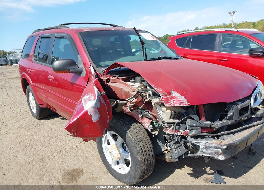 2002 OLDSMOBILE BRAVADA VIN: 1GHDT13S222101182