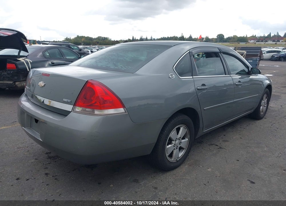 2007 CHEVROLET IMPALA LT VIN: 2G1WT58K979374085