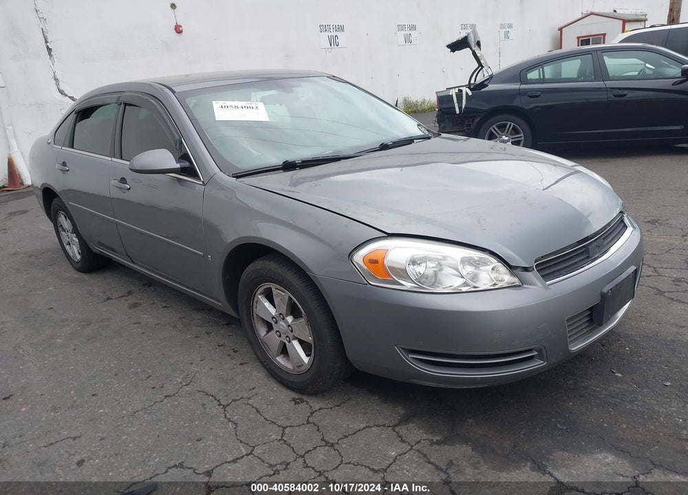2007 CHEVROLET IMPALA LT VIN: 2G1WT58K979374085