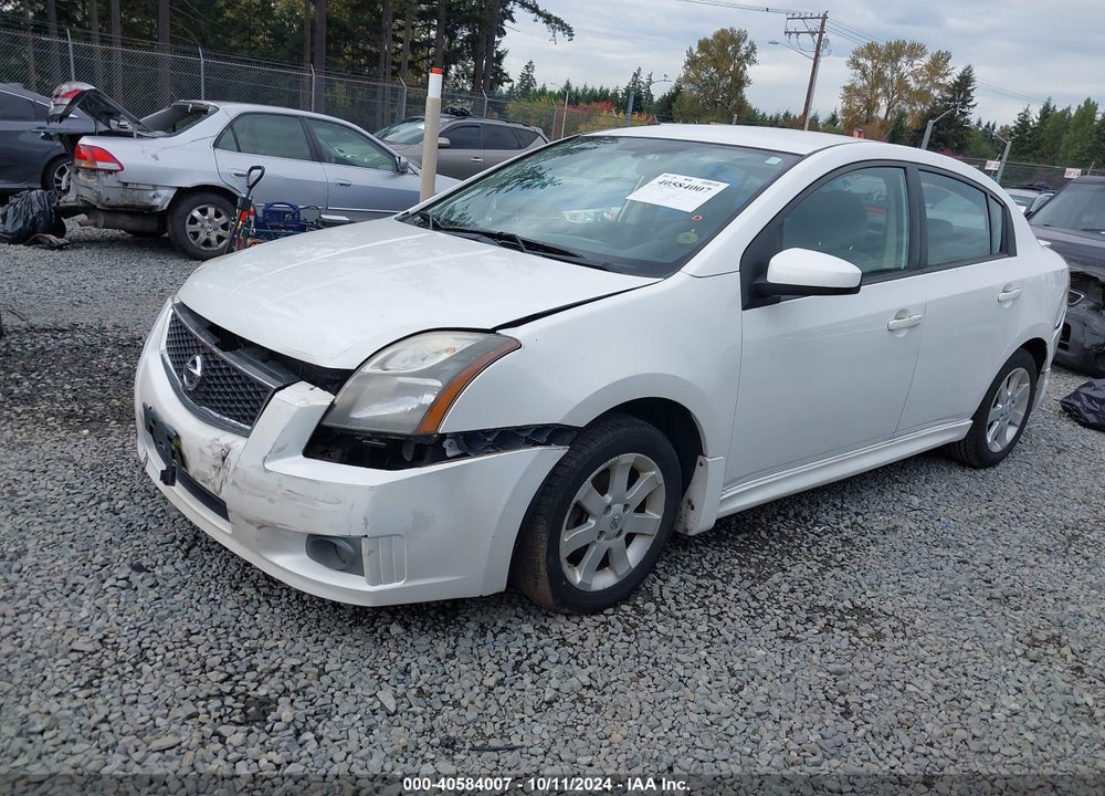 2010 NISSAN SENTRA 2.0SR VIN: 3N1AB6APXAL724010