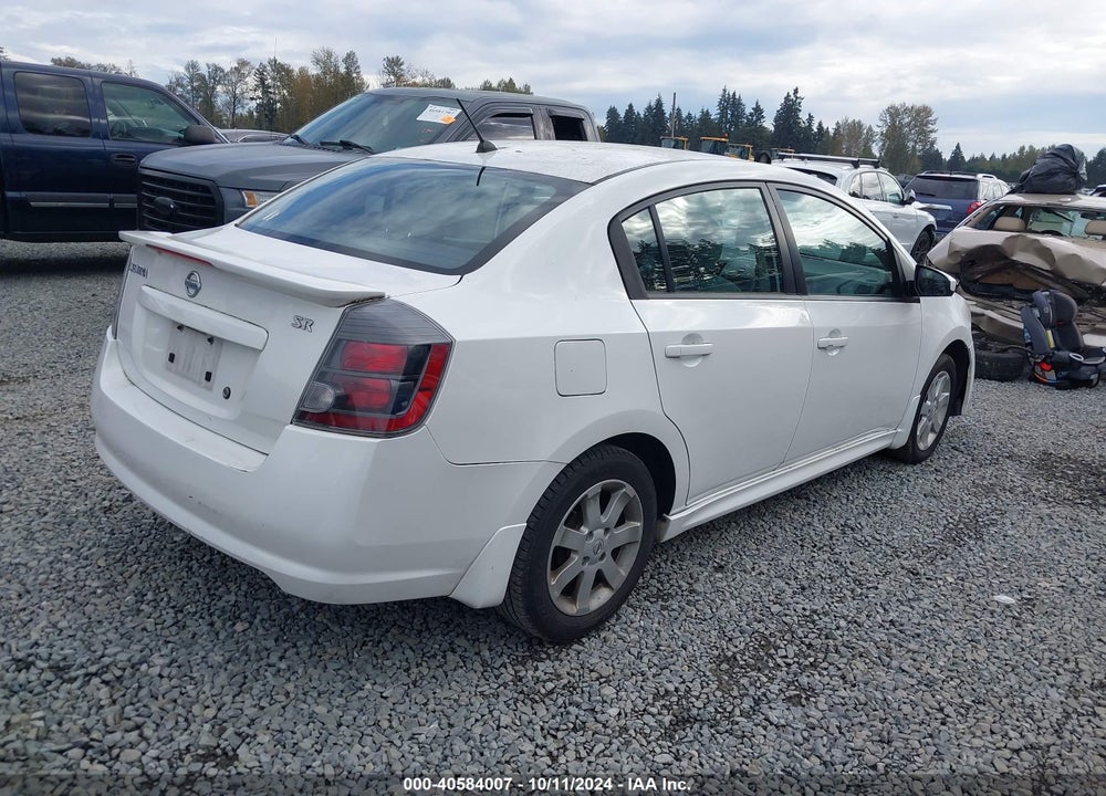 2010 NISSAN SENTRA 2.0SR VIN: 3N1AB6APXAL724010