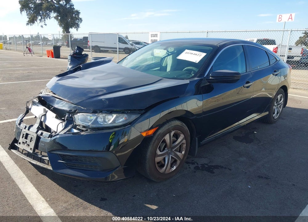 2018 HONDA CIVIC LX VIN: 2HGFC2F59JH538663