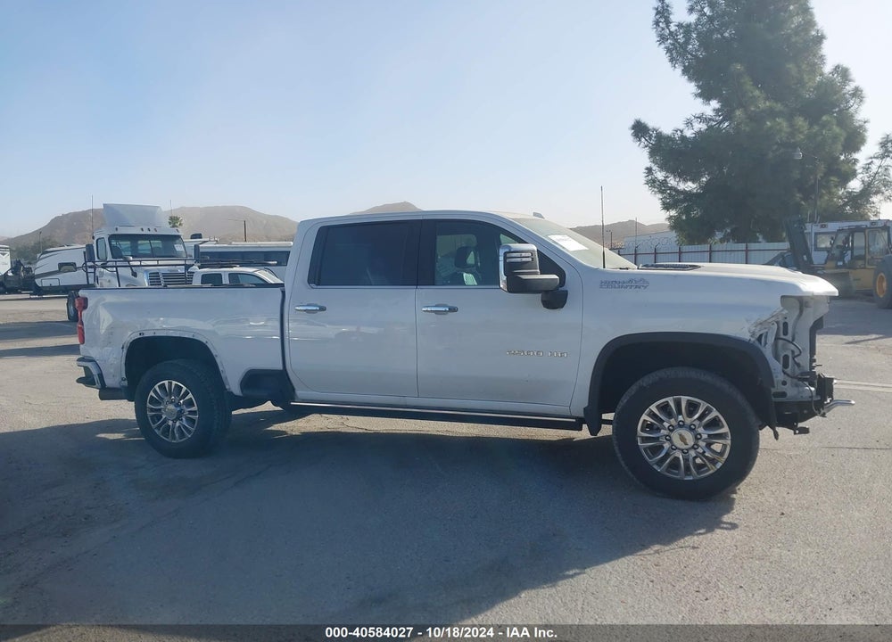 2022 CHEVROLET SILVERADO 2500HD 4WD STANDARD BED HIGH COUNTRY VIN: 2GC4YREY8N1222942