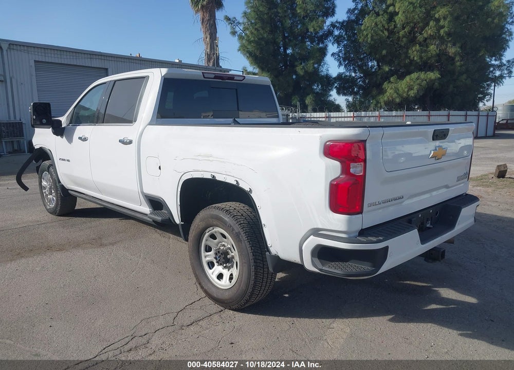2022 CHEVROLET SILVERADO 2500HD 4WD STANDARD BED HIGH COUNTRY VIN: 2GC4YREY8N1222942