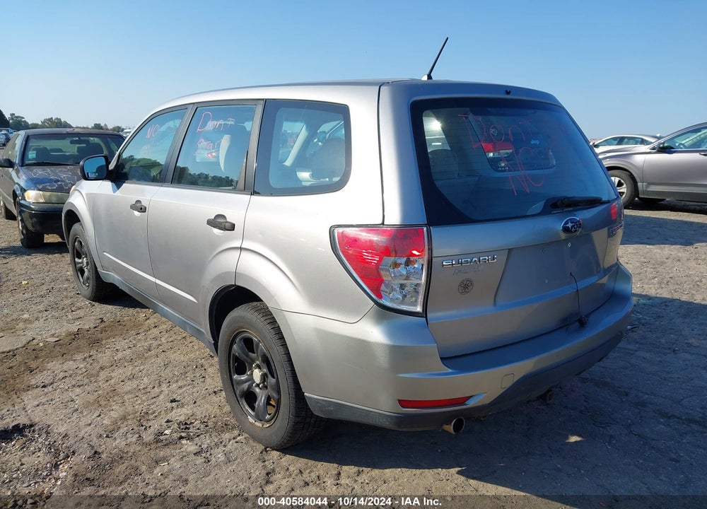 2009 SUBARU FORESTER 2.5X VIN: JF2SH61679H741625