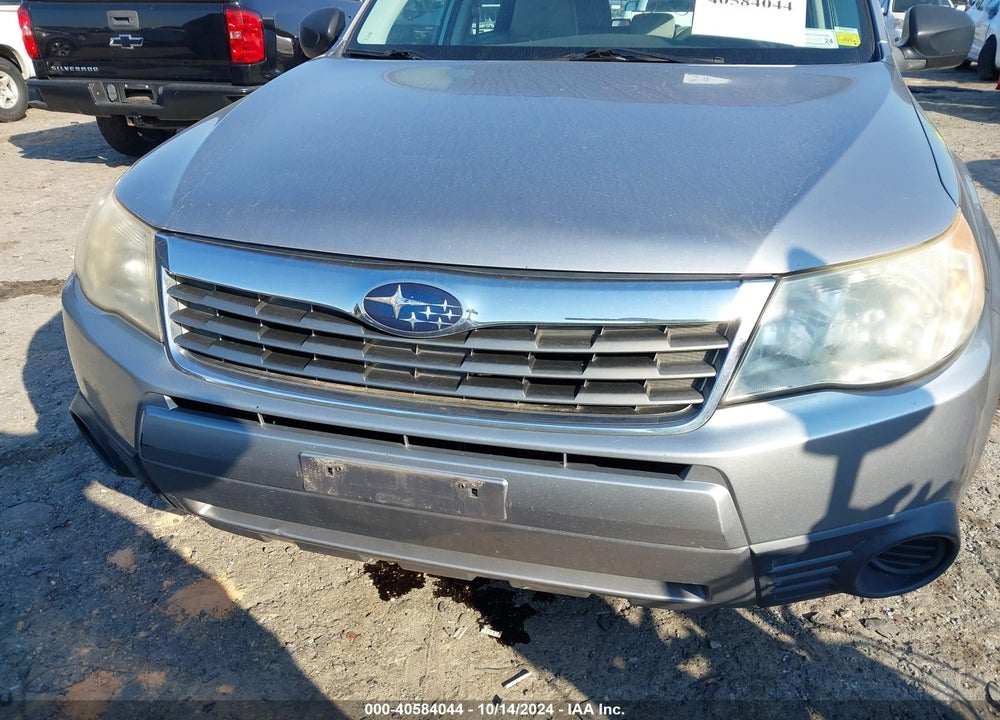 2009 SUBARU FORESTER 2.5X VIN: JF2SH61679H741625