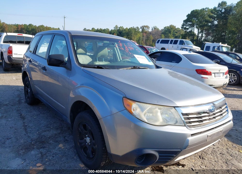 2009 SUBARU FORESTER 2.5X VIN: JF2SH61679H741625