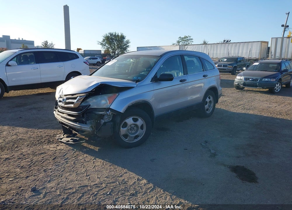 2010 HONDA CR-V LX VIN: 5J6RE4H32AL034921