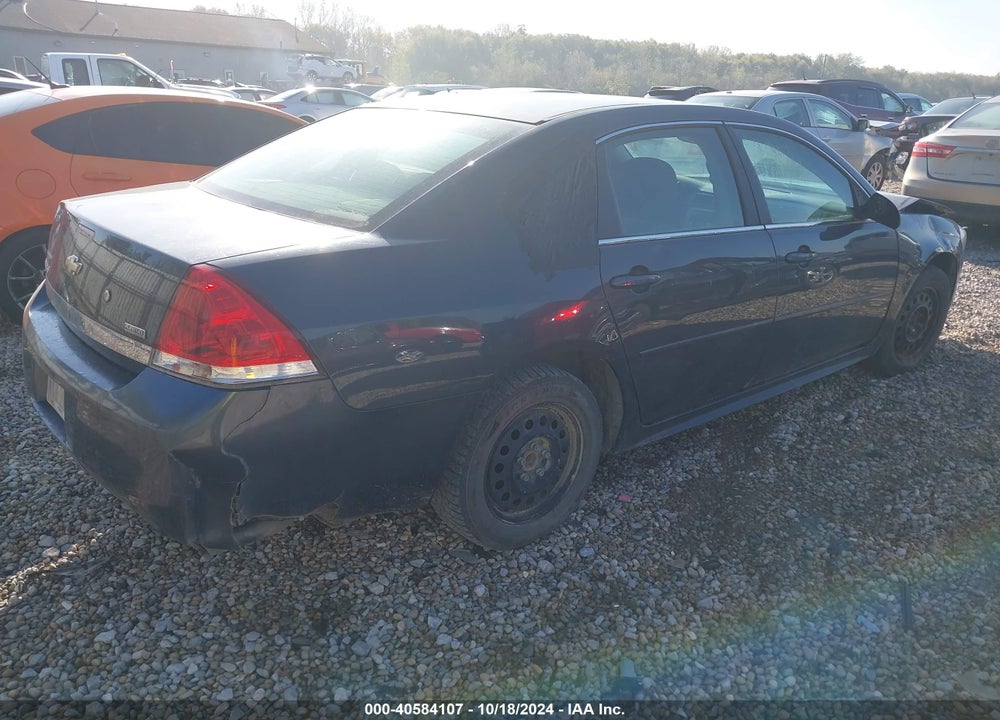 2010 CHEVROLET IMPALA POLICE VIN: 2G1WD5EM0A1257049