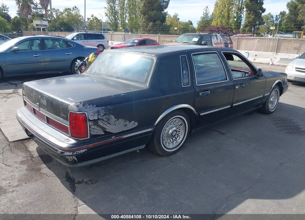 1995 LINCOLN TOWN CAR EXECUTIVE VIN: 1LNLM81W7SY683785