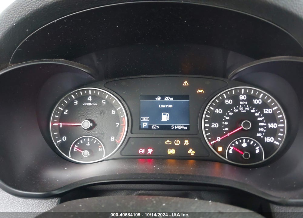2019 KIA OPTIMA LX VIN: 5XXGT4L31KG355165