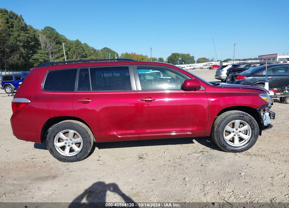 2008 TOYOTA HIGHLANDER VIN: JTEDS41A782054613